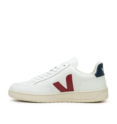 VEJA Pack Man V-12 Leather Extra (Weiß / Rot)
