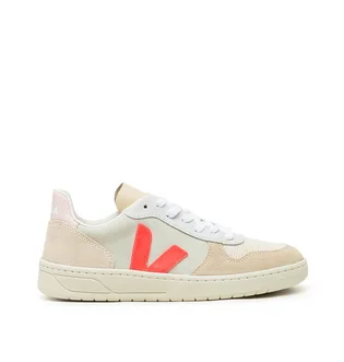 Veja WMNS V-10 Suede (Natural / Rosa)