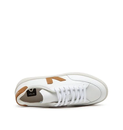 Veja WMNS V-12 Leather (Weiß / Braun)