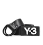 Y-3 Logo Belt (Schwarz)