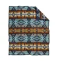 Pendleton Blanket Robe Diamond Peak (Navy / Multi)
