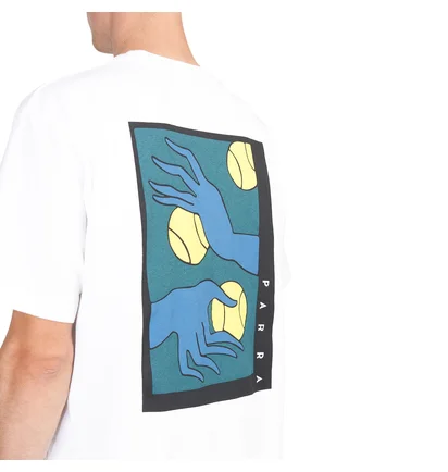 by Parra Ball Catcher T-Shirt (Weiss)