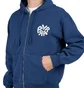 by Parra 1976 Logo Zip Hooded Sweatshirt (Blau)