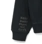 Brain Dead Tonal Type Print Hoodie (Schwarz)