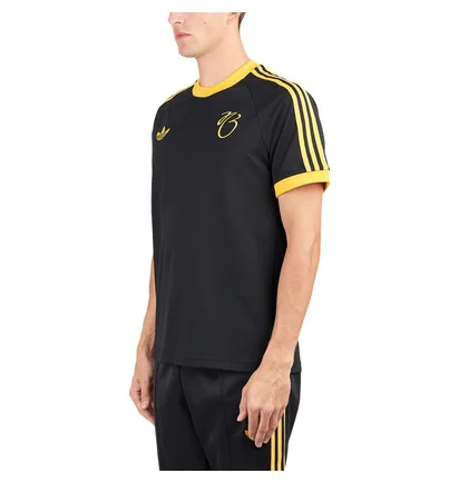 adidas x Jude Bellingham 3-Stripes Tee (Schwarz / Gold)