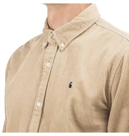 Carhartt WIP Madison Cord Shirt (Beige)