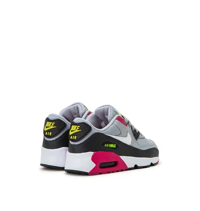Nike Air Max 90 Essential (PS) (Grau / Pink)
