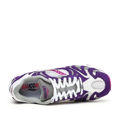 Saucony Grid Azura 2000 (Lila / Weiß / Grau)