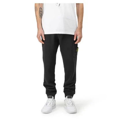 Stone Island Garment Dyed Cargo Sweatpant (Schwarz)