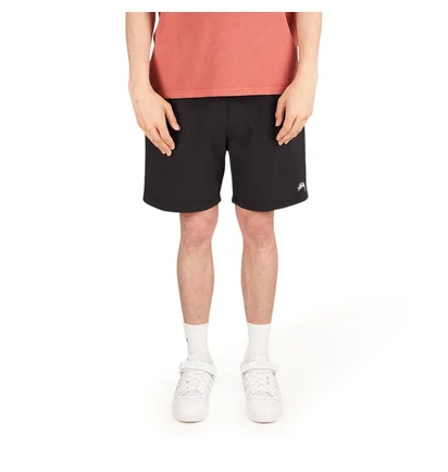 Stüssy Overdyed Stock Logo Short (Schwarz)