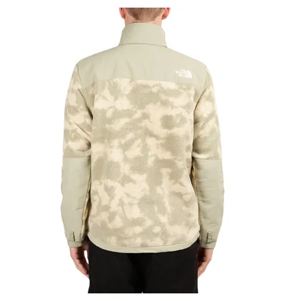 The North Face Printed Denali 2 Fleece Jacket (Beige / Grün)