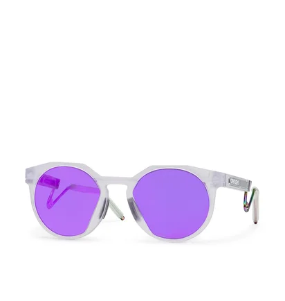 Oakley HSTN Metal Sonnenbrille (Clear / Violett)