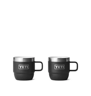 Yeti Rambler 6oz Stackable Mugs (Grau / Silber)