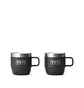 Yeti Rambler 6oz Stackable Mugs (Grau / Silber)