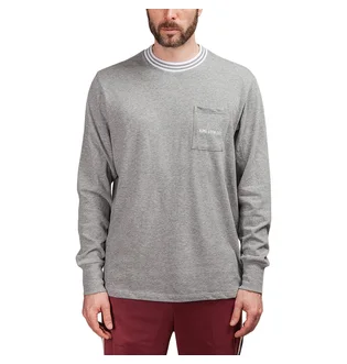 Aimé Leon Dore Ribbed Collar Longsleeve (Grau)