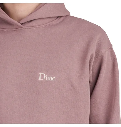 Dime Classic Small Logo Hoodie (Rosa)