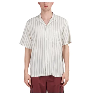 Carhartt WIP S/S Reyes Shirt (Beige / Schwarz)