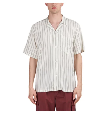 Carhartt WIP S/S Reyes Shirt (Beige / Schwarz)