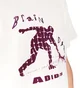 adidas x Brain Dead T-Shirt (Beige / Bordeaux)