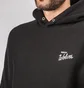 Raised by Wolves Distressed Varsity Hoodie (Schwarz)