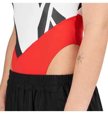 Reebok Classic x Pyer Moss RCPM Bodysuit (Weiß / Schwarz / Rot)