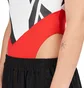 Reebok Classic x Pyer Moss RCPM Bodysuit (Weiß / Schwarz / Rot)