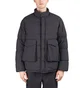 Snow Peak Recycled Nylon Ripstop Down Jacket (Schwarz)