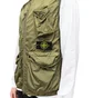 Stone Island Nylon Raso-TC Vest (Olive)