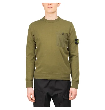 Stone Island Pullover (Olive)