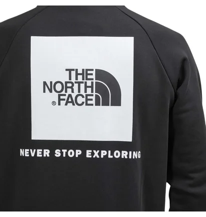 The North Face Raglan Redbox Crewneck (Schwarz)