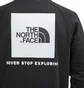 The North Face Raglan Redbox Crewneck (Schwarz)