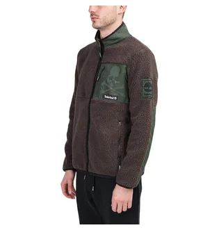 Timberland x Mastermind Fleece Jacket (Dunkelbraun / Grün)