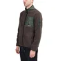 Timberland x Mastermind Fleece Jacket (Dunkelbraun / Grün)