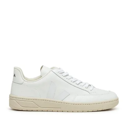 Veja V-12 Leather (Weiß)