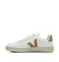 Veja WMNS V-12 Leather (Weiß / Beige)