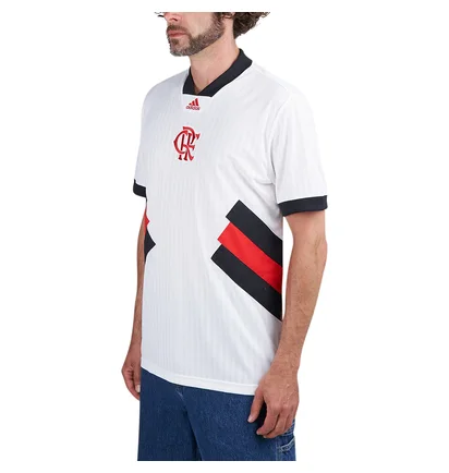 adidas Camisa CR Flamengo Icon Jersey (Weiß / Rot)