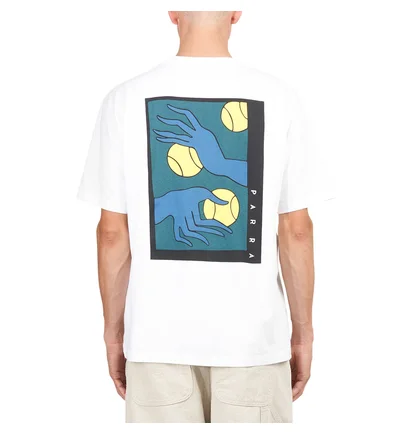 by Parra Ball Catcher T-Shirt (Weiss)