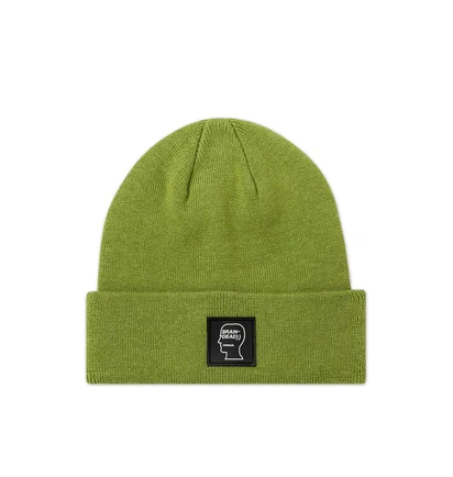 Brain Dead Logo Head Wool Beanie (Grün)