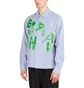 Brain Dead Gastromaniac Button Up Shirt (Blau)