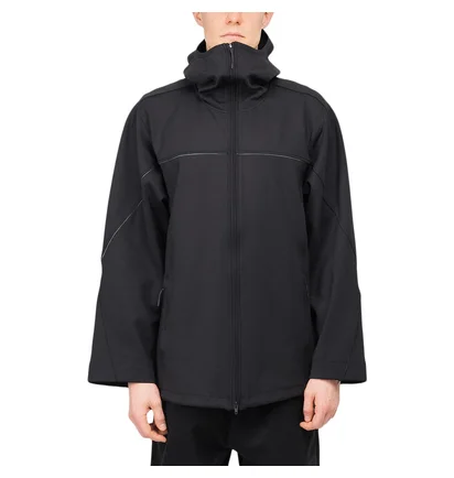 adidas Y-3 CH1 Knit Shell Full-Zip Jacket (Schwarz)
