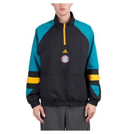 adidas FC Bayern Icon Top (Schwarz / Grün)
