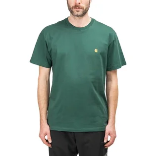 Carhartt WIP S/S Chase T-Shirt (Grün / Gold)