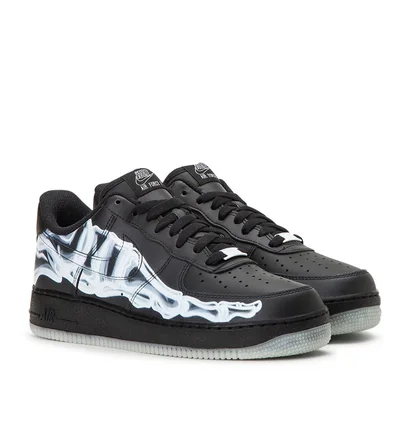 Nike Air Force 1 ´07 'Skeleton' (Schwarz)