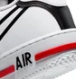 Nike Air Force 1 React (Weiss / Rot)