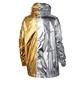 Nike WMNS NSW Metallic Jacket (Gold / Silber)