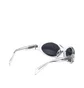 Pleasures Reflex Sunglasses (Clear)