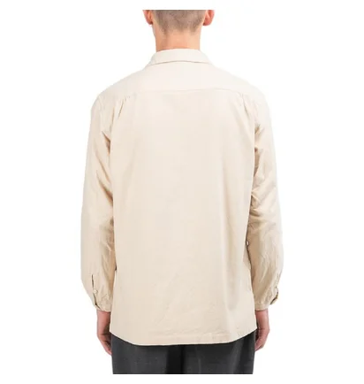 Snow Peak Organic Cotton Suede Shirt (Cream)
