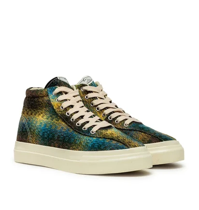 Stepney Workers Club Varden M Wool Check (Braun)