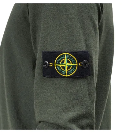Stone Island Knitted Sweater (Dunkelgrün)
