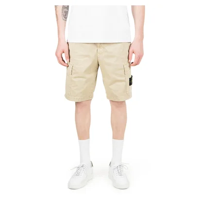 Stone Island T.CO 'Old' Cargo Shorts (Beige)